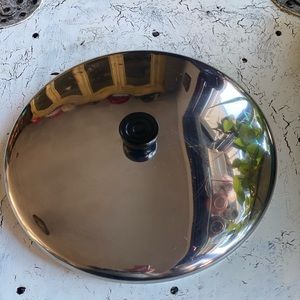 1 Revere Ware 12” ( 11 3/4”) Stainless Steel Lid